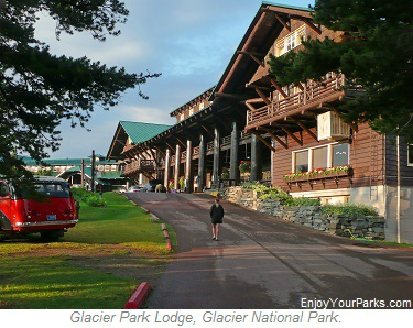 Glacier Park Lodge, Glacier Park Lodging, Glacier National Park