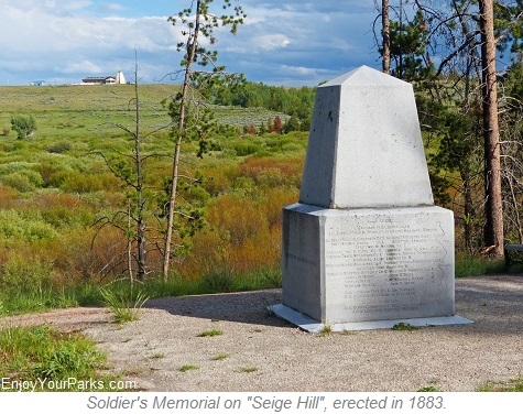 Soldier Memorial, Big Hole National Battlefield Montana