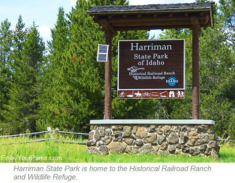 Harriman State Park is home to the Historical Railroad Ranch and Wildlife Refuge.