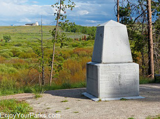 Soldier&#39;s Memorial, Big Hole Battlefield Montana