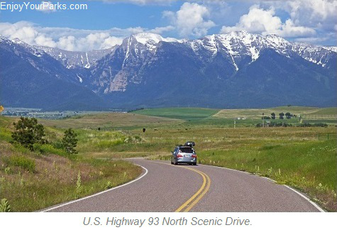 U.S. Highway 93 North Scenic Drive, Montana