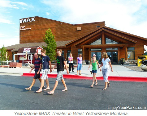 Yellowstone IMAX Theater, West Yellowstone Montana, Yellowstone National Park