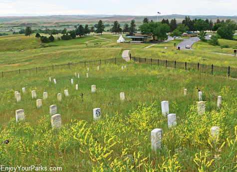 Last Stand Hill, Little Bighorn Battlefield National Monument Montana
