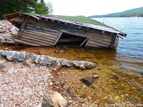 Hebgen Lake Earthquake cabin