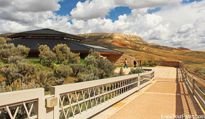 Fossil Butte Visitor Center, Fossil Butte National Monument, Wyoming