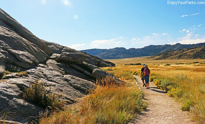 Independence Rock Trail, Wyoming