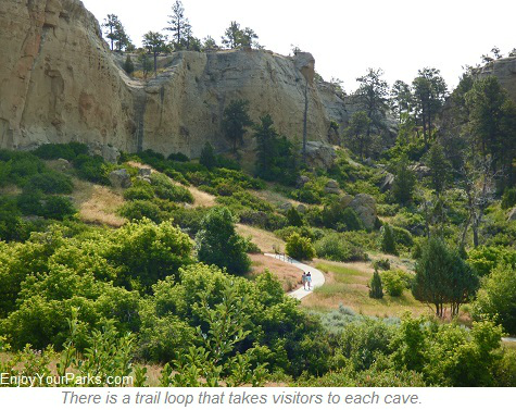 Trail to Pictograph Cave