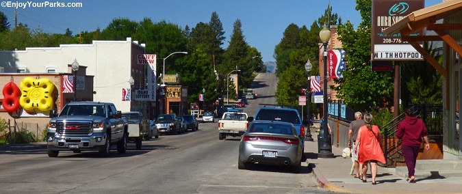 Downtown Lava Hot Springs