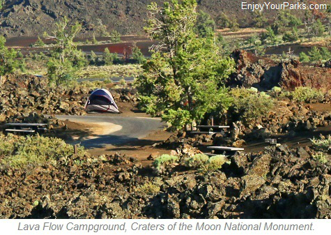 Lava Flow Campground, Craters of the Moon National Monument, Idaho