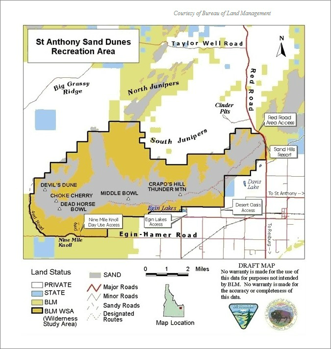 St. Anthony Sand Dunes Recreation Area - Enjoy Your Parks