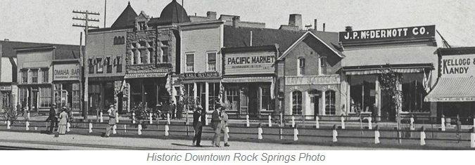 Historic Downtown Rock Springs Wyoming