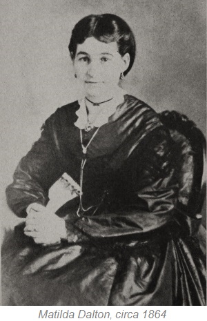 Matilda Dalton, circa 1864