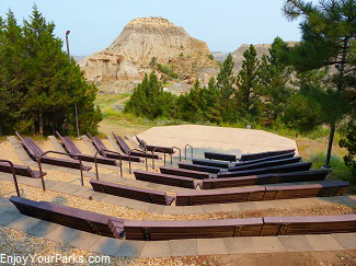 Makoshika Amphitheater, Makoshika State Park Montana