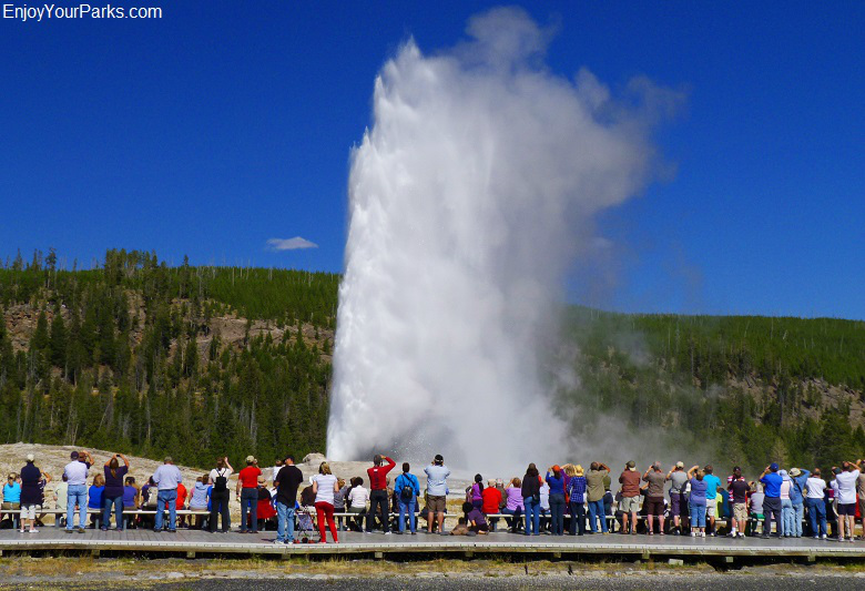 Old Faithful Geyser, Yellowstone National Park