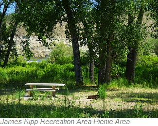 James Kipp Recreation Area Picnic Area