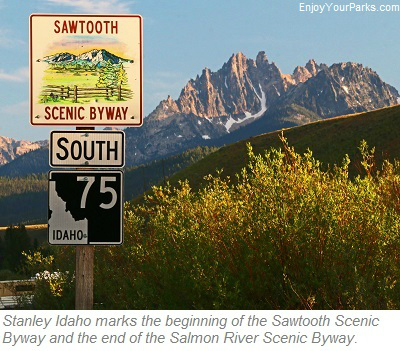 Sawtooth Scenic Byway, Stanley Idaho
