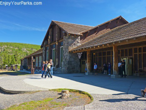 Old Faithful Lodge, Yellowstone Park Lodging Facilities