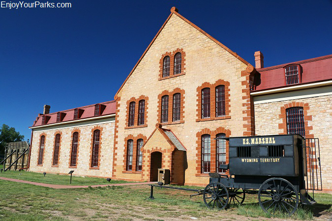 Historic Wyoming Territorial Prison in Laramie Wyoming.