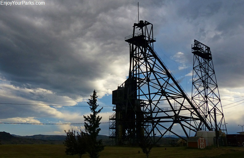 Mining Headframes, Butte National Landmark District, Butte Montana