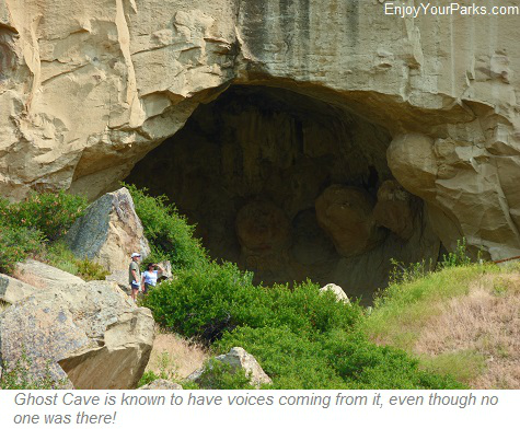 Ghost Cave, Pictograph Cave State Park