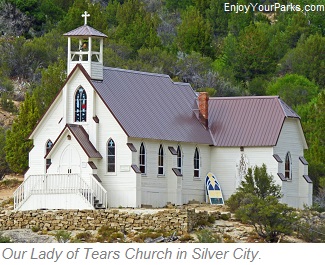 Our Lady of Tears Church in Silver City