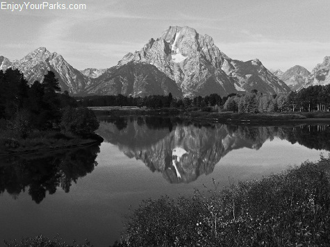 Mount Moran, Oxbow Bend, Grand Teton National Park