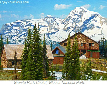 Granite Park Chalet, Glacier Park Lodging, Glacier National Park