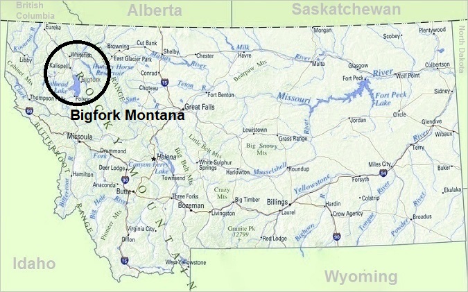 Bigfork, Map of Montana, Top Things To Do In Montana