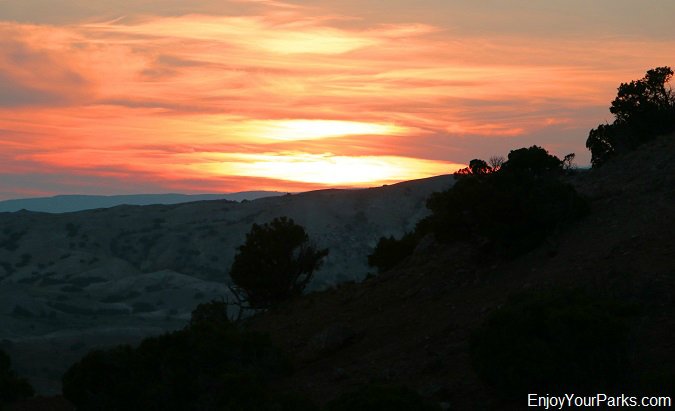 Sunset, Bighorn Canyon National Recreation Area
