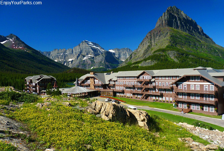 Many Glacier Hotel, Glacier Park Lodging, Glacier National Park
