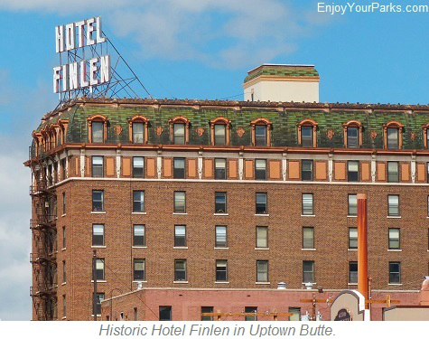 Historic Hotel Finlen, Butte Historic Disrict, Butte Montana