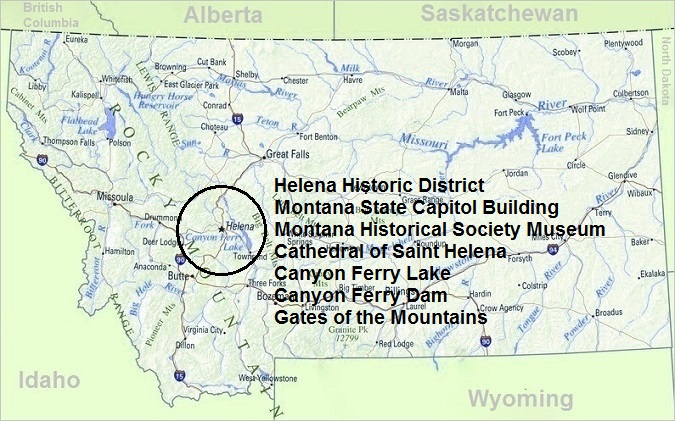 Map of Montana, Top Things To Do In Montana