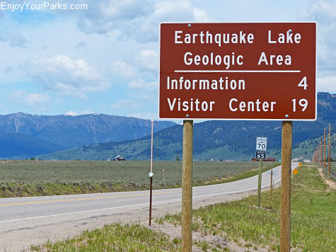 Earthquake Lake Geologic Area
