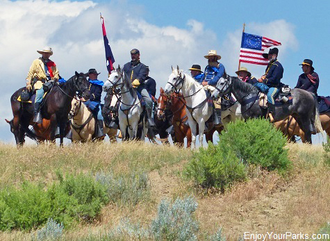 Little Bighorn Battle Re-enactment