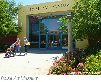 Boise Art Museum, Julia Davis Park, Boise Idaho