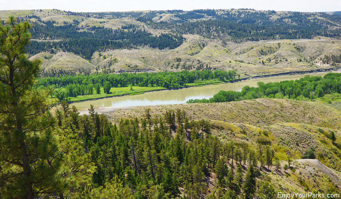 Missouri River, Charles M. Russell National Wildlife Refuge, Montana
