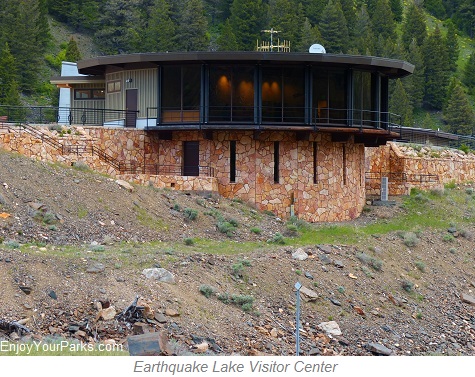 Earthquake Lake Visitor Center Montana
