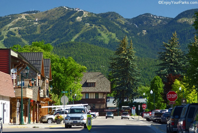 Downtown Whitefish Montana