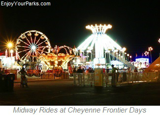 Midway Rides at Cheyenne Frontier Days