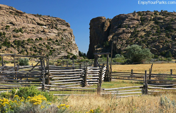 Devil&#39;s Gate Historic Site near the Mormon Handcart Historic Site, Wyoming