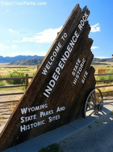 Independence Rock State Historic Site, Wyoming