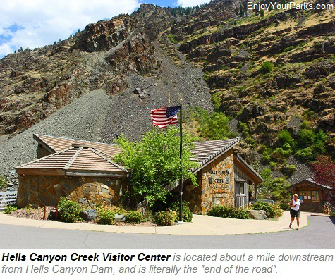 Hells Canyon Creek Visitor Center, Hells Canyon National Recreation Area, Idaho