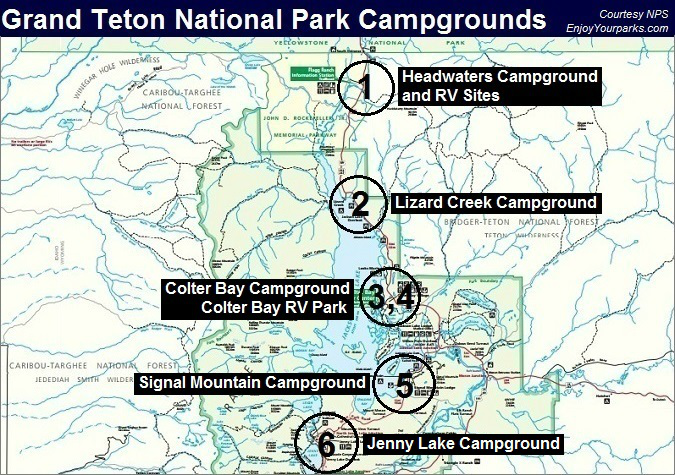 Grand Teton National Park Campgrounds, Grand Teton National Park