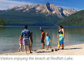 Redfish Lake, Sawtooth National Recreation Area, Idaho