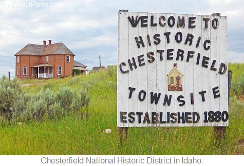 Chesterfield National Historic District, Idaho
