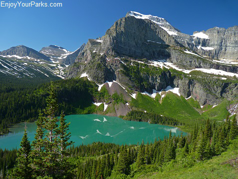 Grinnell Lake, Glacier National Park Montana