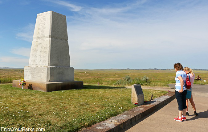 U.S. Army Memorial, Little Bighorn Battlefield National Monument, Montana