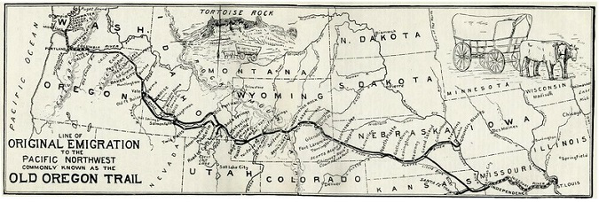 Oregon Trail Map