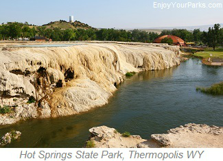 Hot Springs State Park, Thermopolis Wyoming