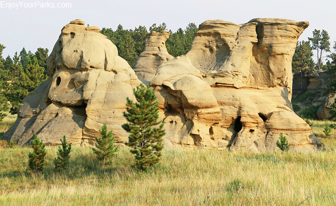 Medicine Rocks State Park Montana